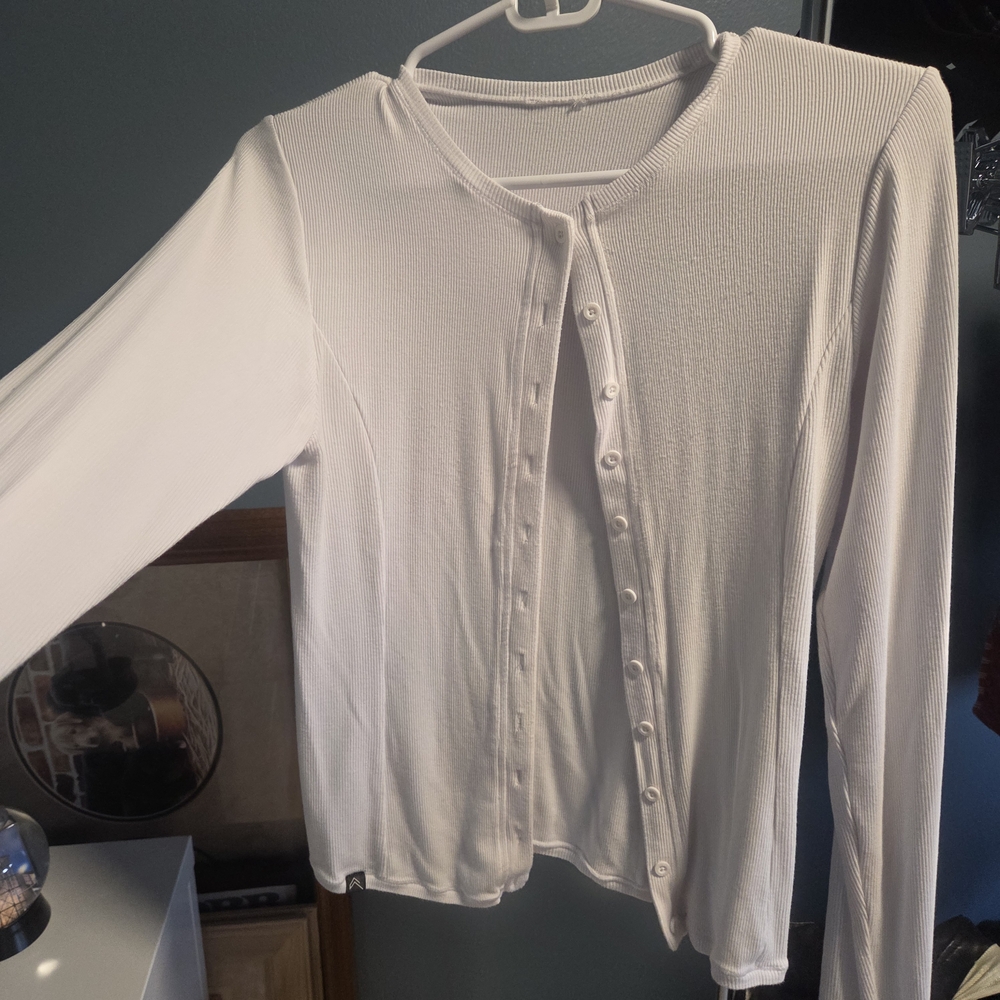 Oner Active Cream Button-Down Shirt